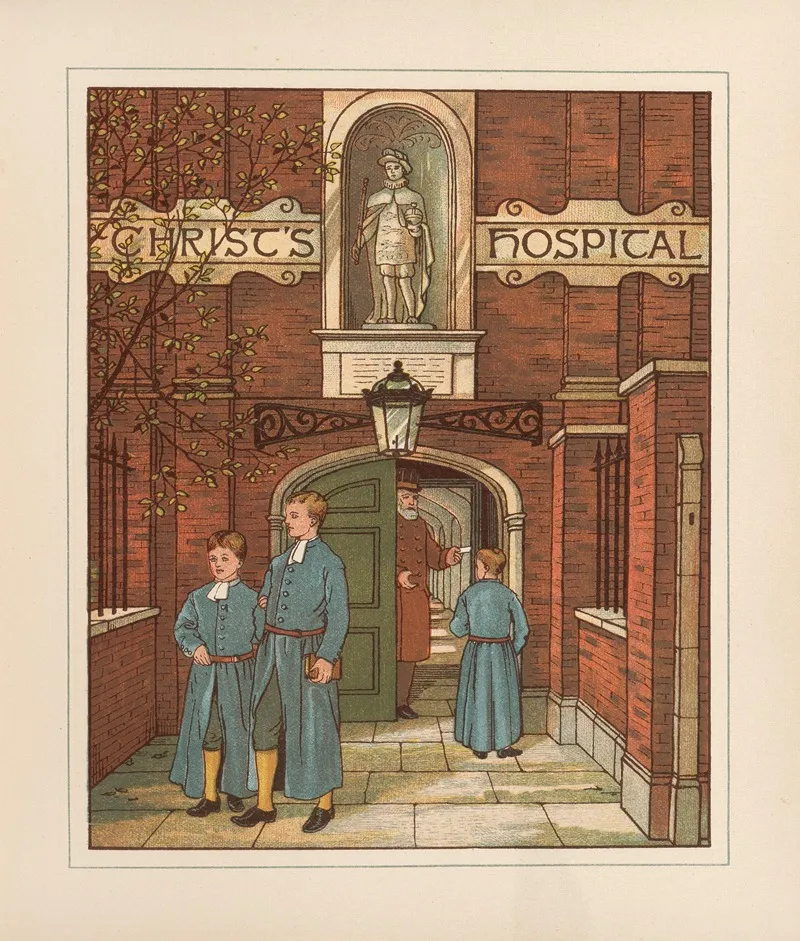 London Town Pl 35 Wall Art by Ellen Elizabeth Houghton - High-Resolution Digital Print