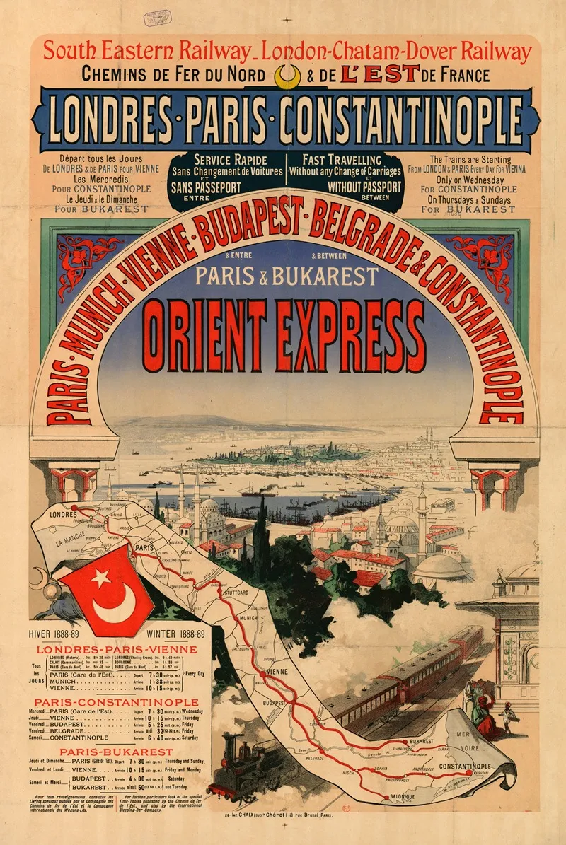 Londres Paris Constantinople Orient Express