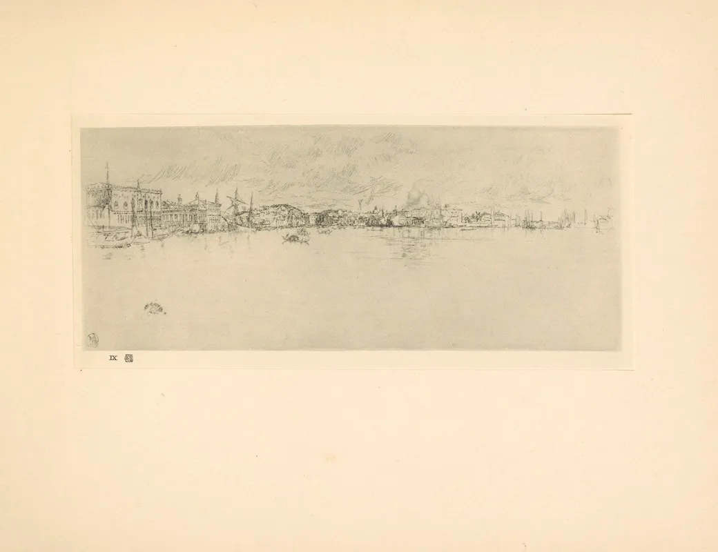 Long venice Wall Art by James Abbott McNeill Whistler - High-Resolution Digital Print