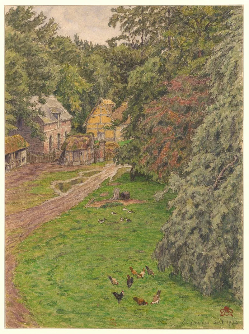 Longfresnay Wall Art by Henri Rivière - High-Resolution Digital Print