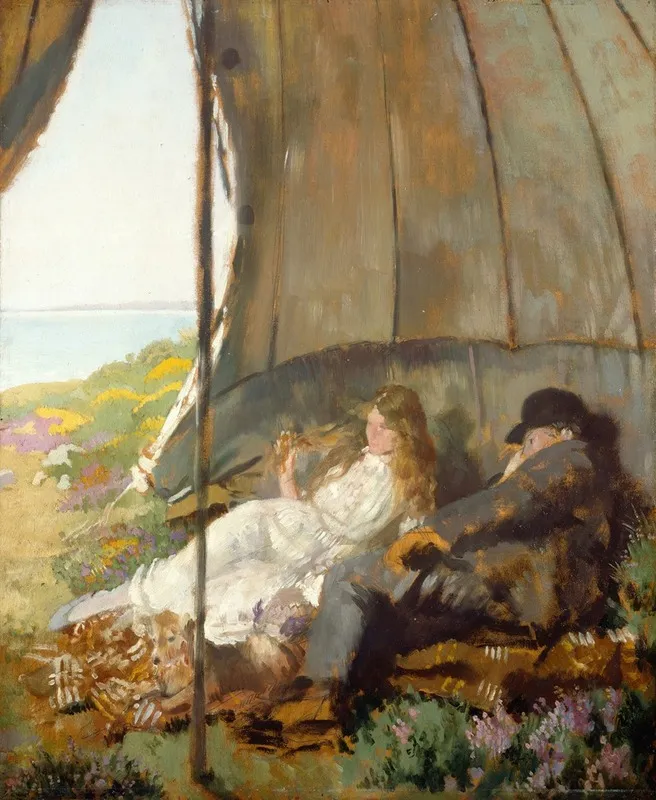 Looking At The Sea