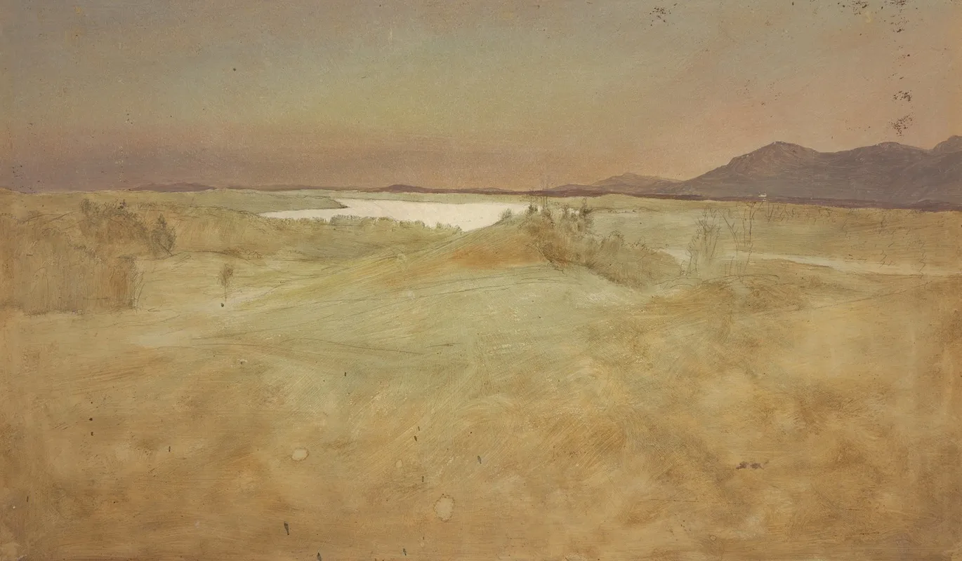 Looking From Olana Southwest Across Hudson Valley