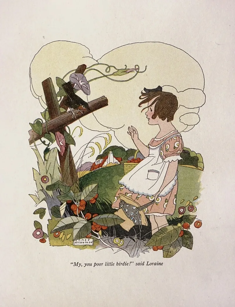 Loraine And The Little People Of Summer Pl 5 Wall Art by Elizabeth Gordon - High-Resolution Digital Print