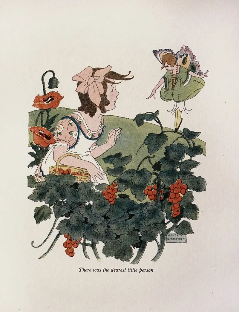 Loraine And The Little People Of Summer Pl 7 Wall Art by Elizabeth Gordon - High-Resolution Digital Print