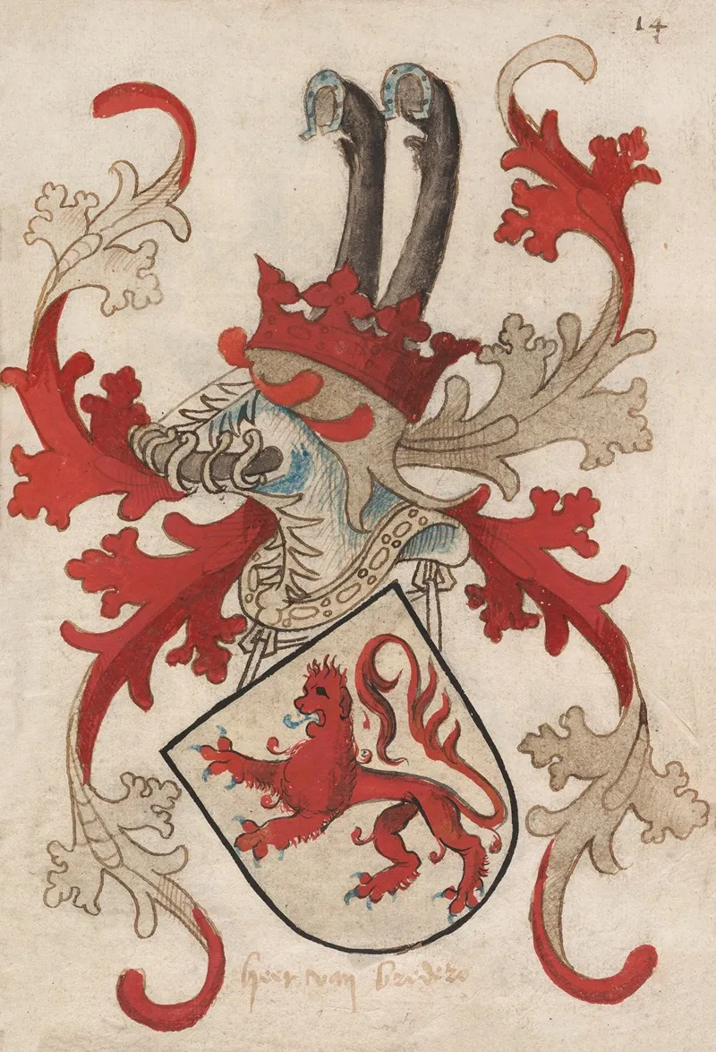 Lord Of Bredero Wall Art by Herald of Nassau-Vianden - High-Resolution Digital Print