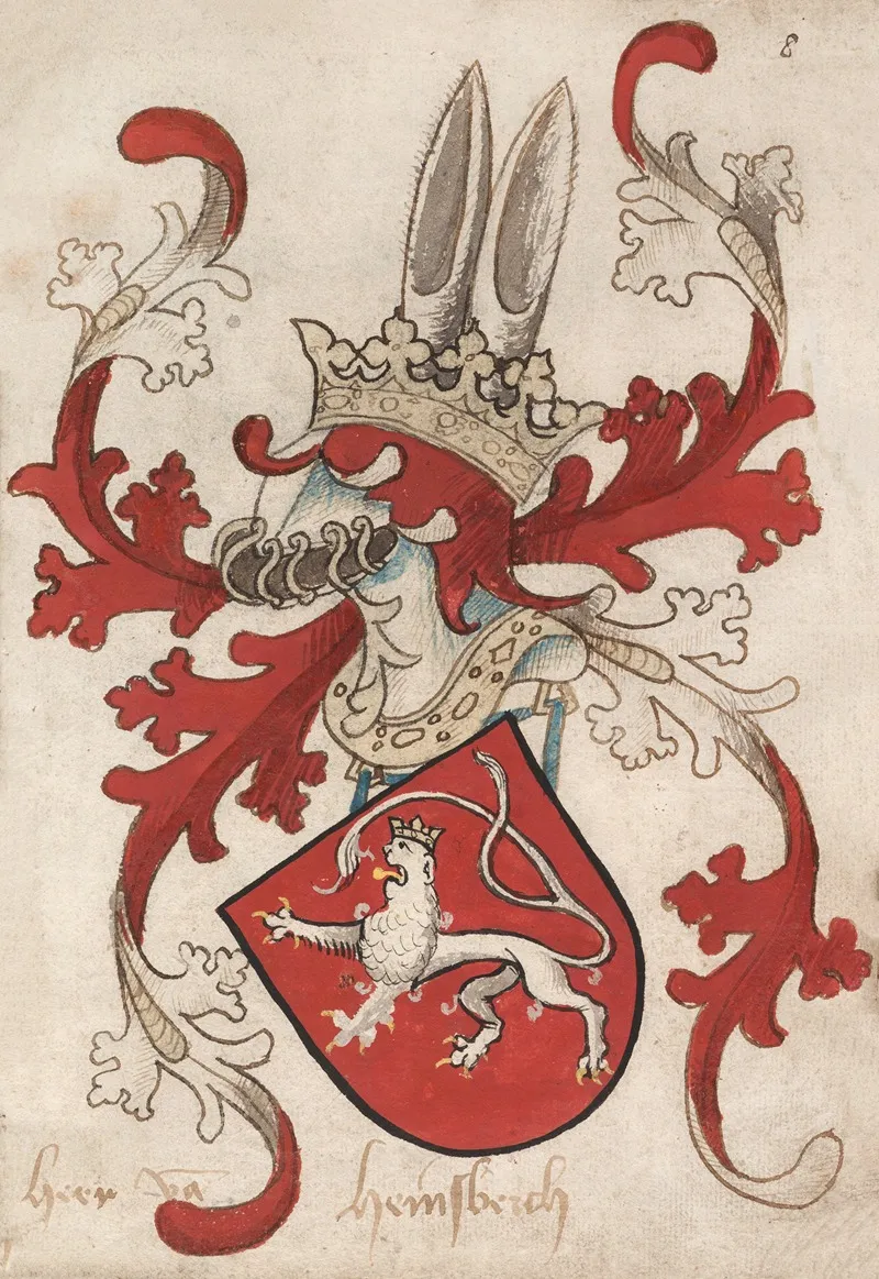 Lord Of Heinsberg Wall Art by Herald of Nassau-Vianden - High-Resolution Digital Print