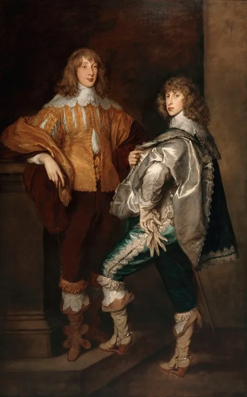 Lords John And Bernard Stuart Wall Art by Thomas Gainsborough - High-Resolution Digital Print