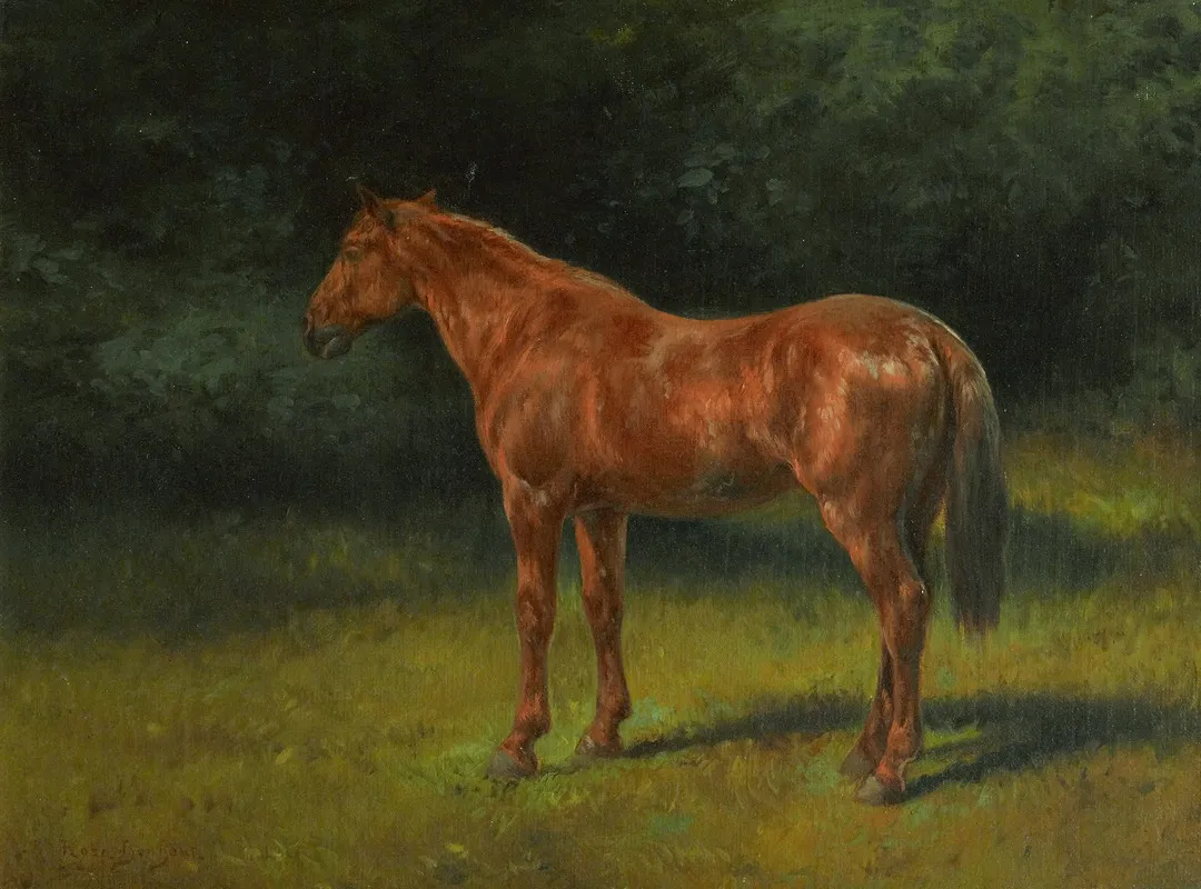 Loseille Rouge Wall Art by Rosa Bonheur - High-Resolution Digital Print