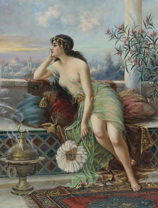 Lost In Thought 9 Wall Art by Federico Fernandez Y Gimenez - High-Resolution Digital Print
