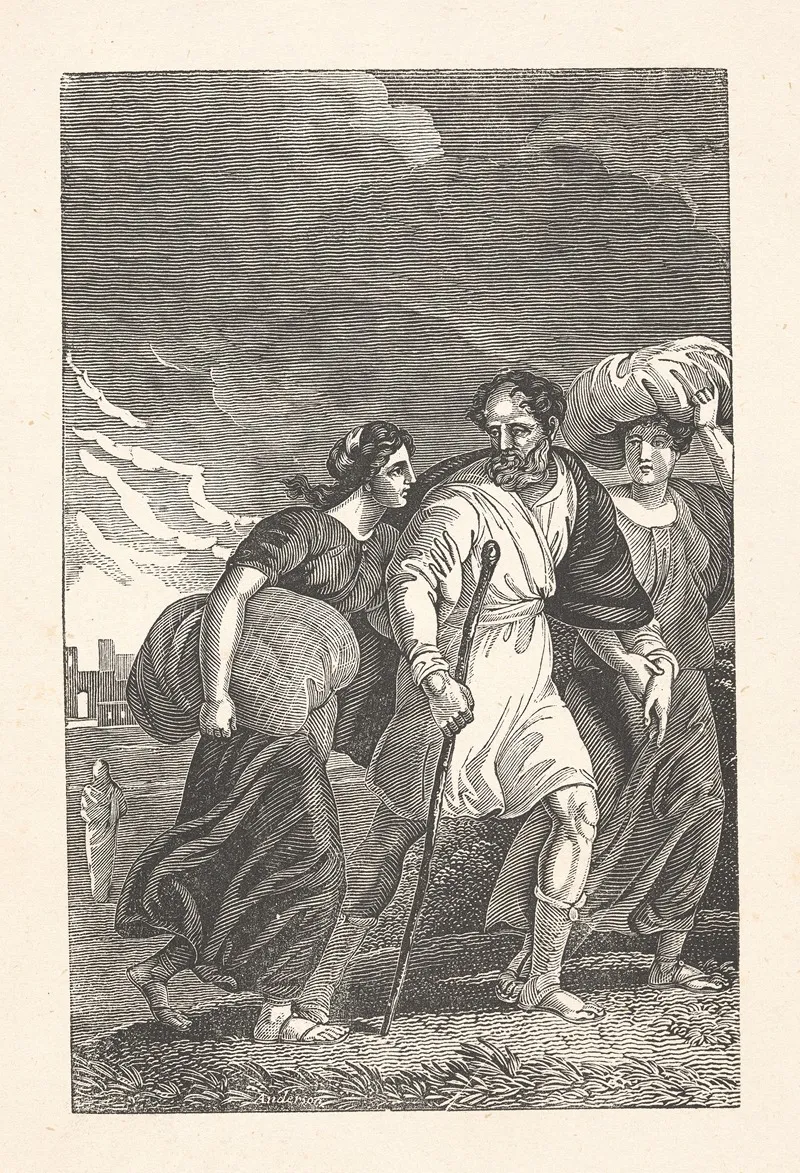 Lot Retiring From Sodom