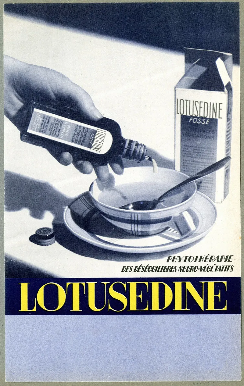 Lotusedine 2 Wall Art by Laboratoires Roger Fosse - High-Resolution Digital Print