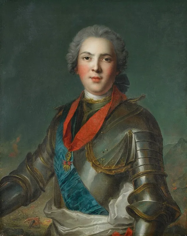 Louis Dauphin Of France Son Of Louis Xv Wall Art by After Jean-Marc Nattier - High-Resolution Digital Print