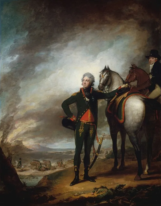 Louis Marie Vicomte De Noailles Wall Art by Gilbert Stuart - High-Resolution Digital Print