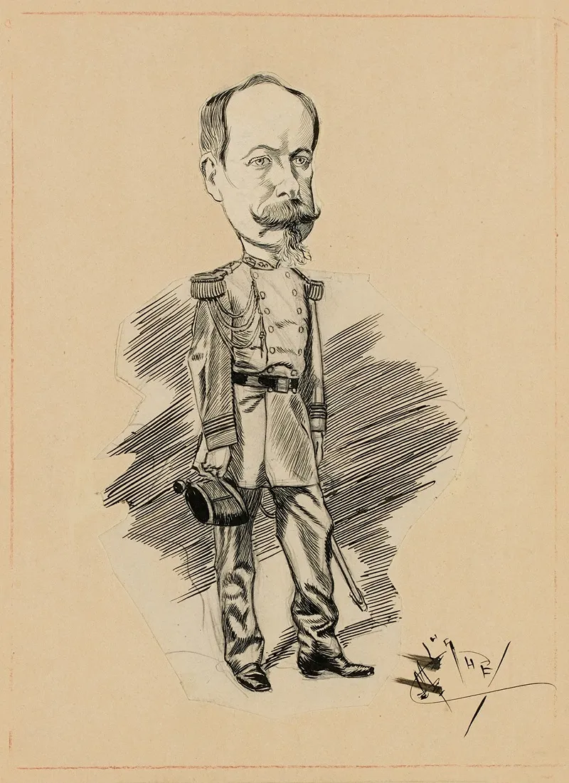 Louis Philippe Albert Dorleans Comte De Paris Wall Art by Manuel Luque - High-Resolution Digital Print