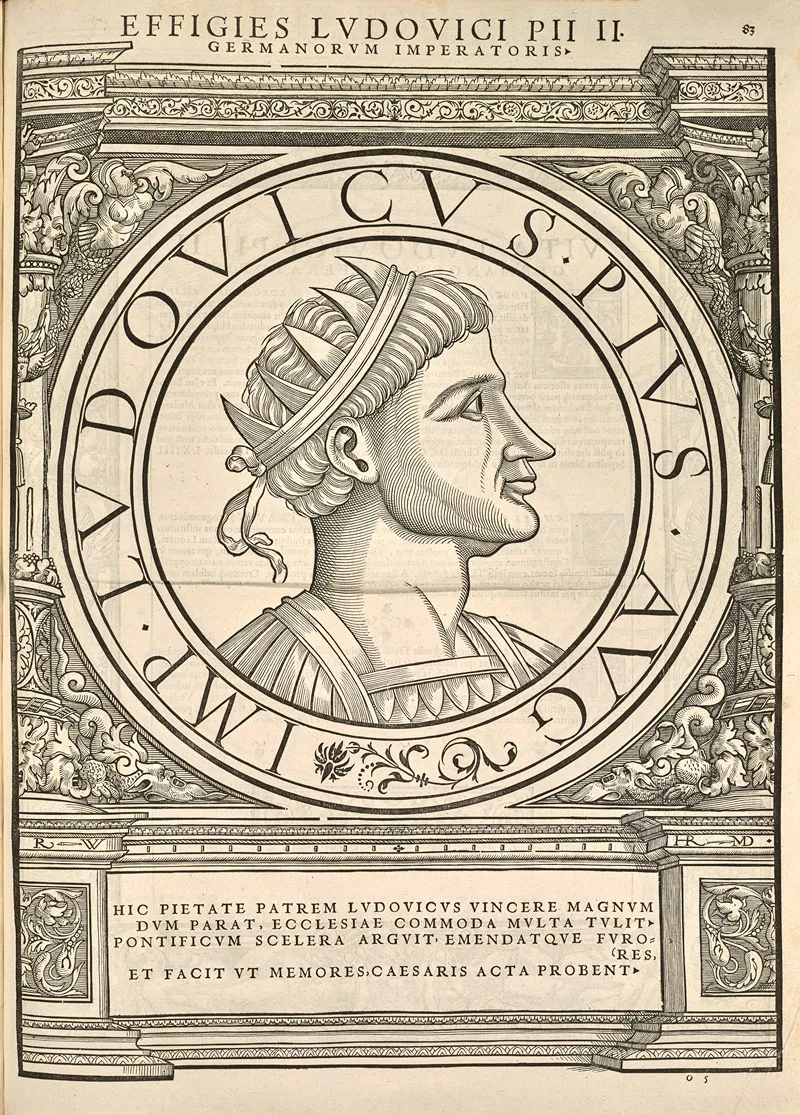 Louis The Pious Wall Art by Jacopo Strada - High-Resolution Digital Print