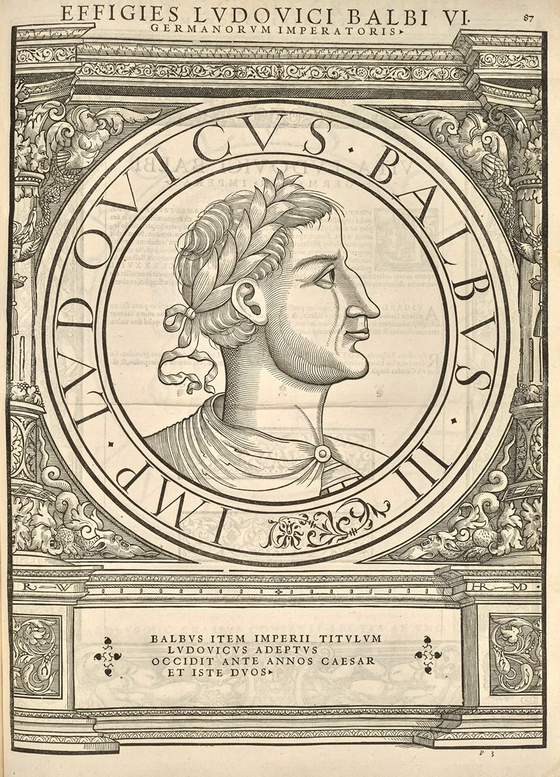 Louis The Stammerer Wall Art by Jacopo Strada - High-Resolution Digital Print