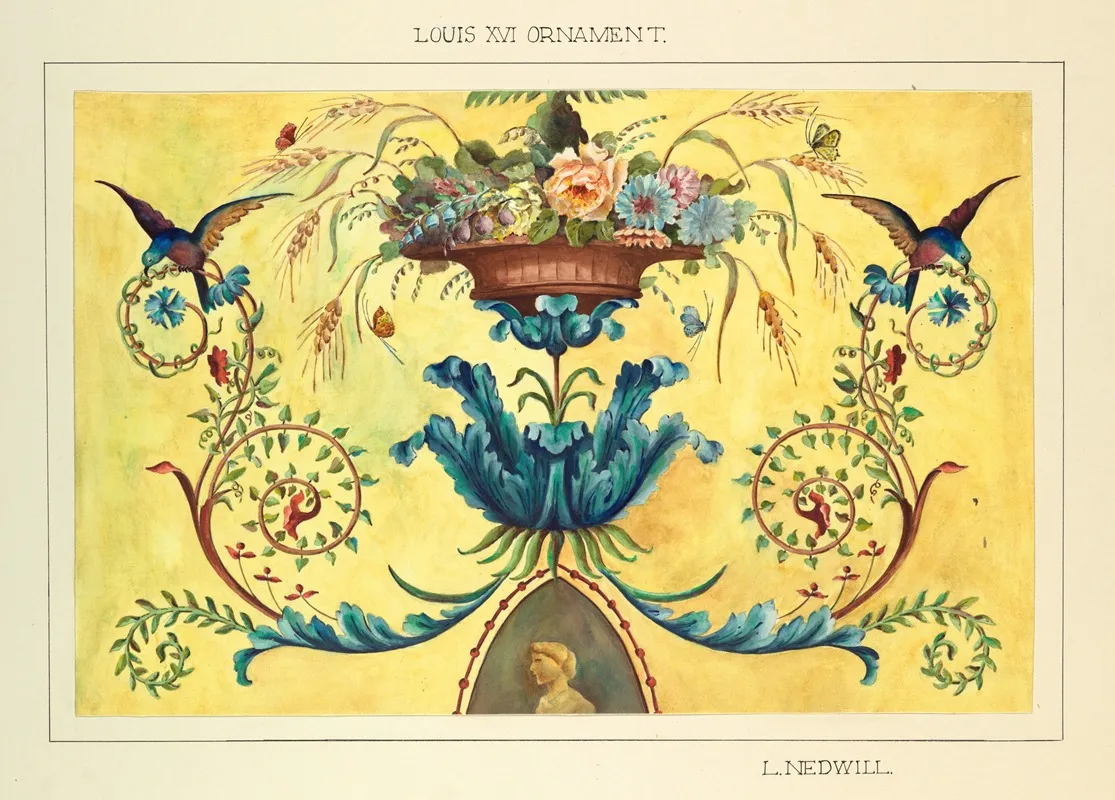 Louis Xiv Ornament Ii
