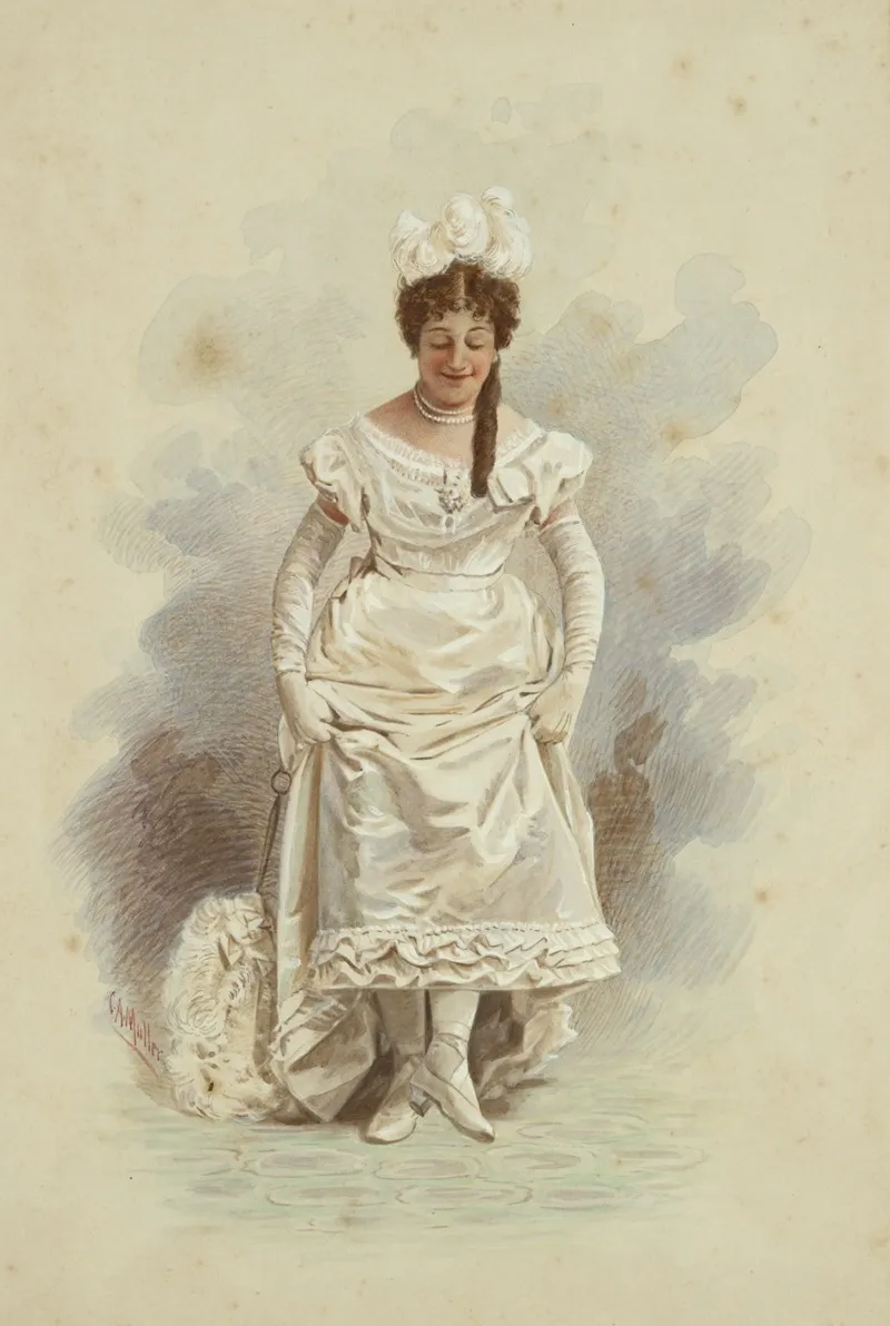 Louisa Drew 2 Wall Art by Conrad A. Müller - High-Resolution Digital Print