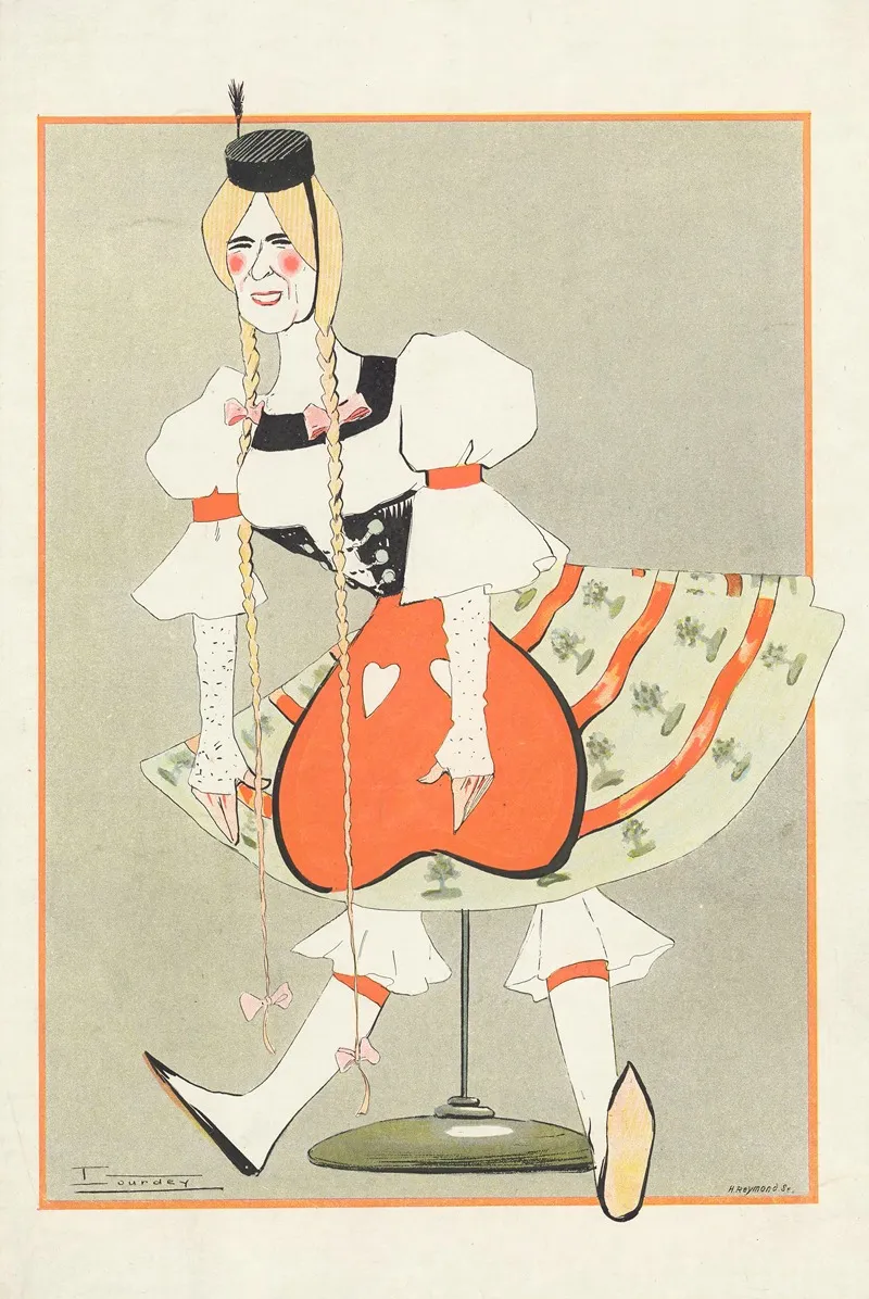Louise Balthy Au Moulin Rouge
