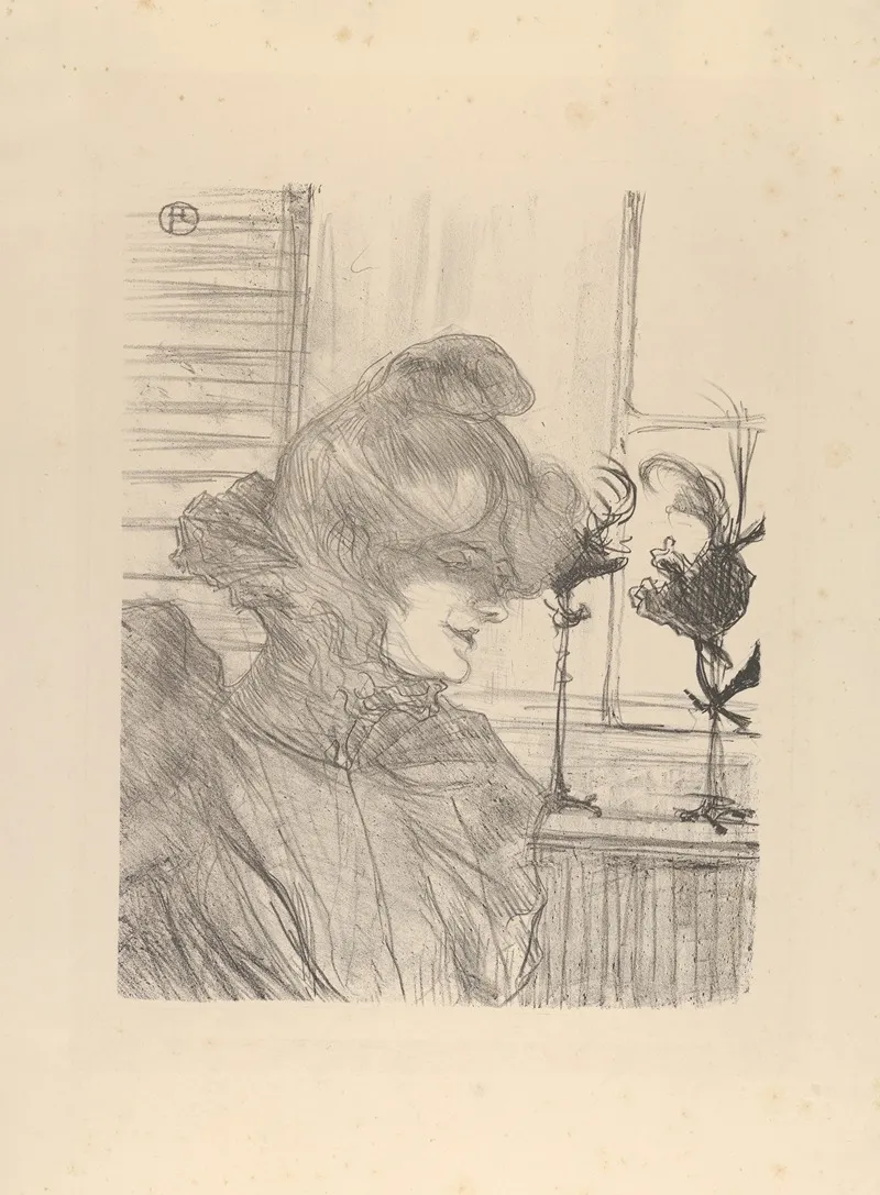 Louise Blouet Le Margoin Wall Art by Henri de Toulouse-Lautrec - High-Resolution Digital Print