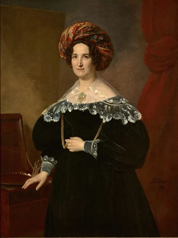 Louise Marie Jeanne Hersent Wall Art by Louise Adélaïde Desnos - High-Resolution Digital Print