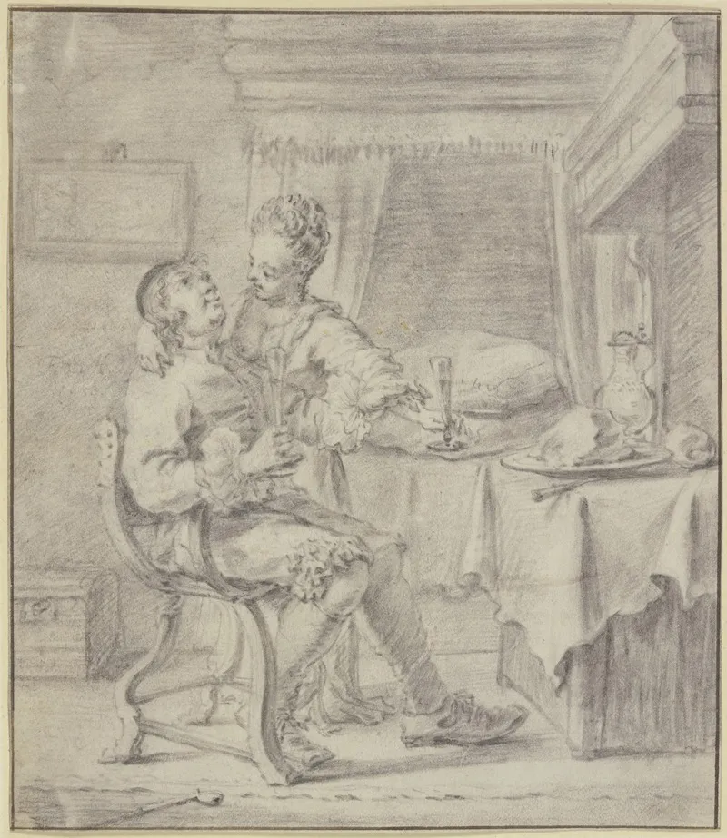 Lovers At Supper