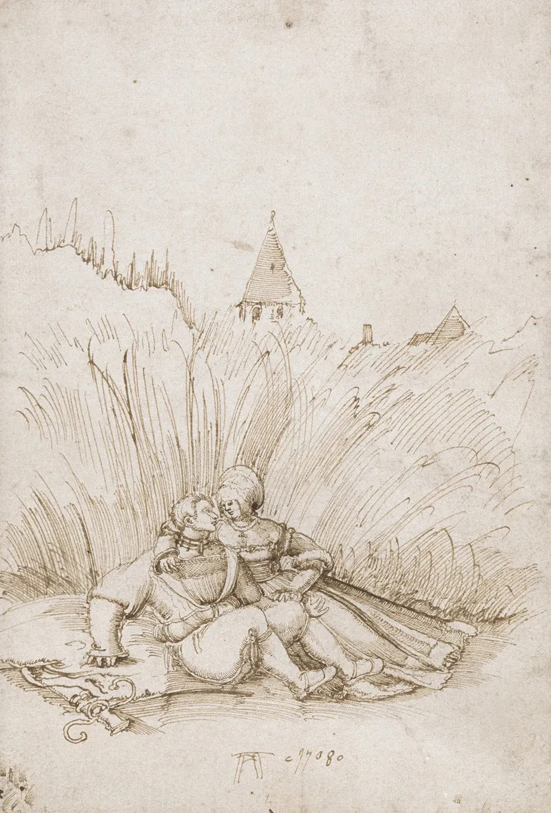 Lovers In A Cornfield