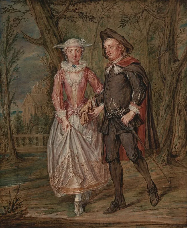 Lovers In A Park