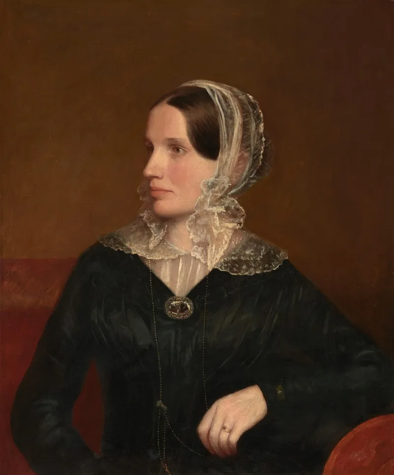 Lovice Corbett Whittemore Mrs Thomas Whittemore Wall Art by Alvan Clark - High-Resolution Digital Print