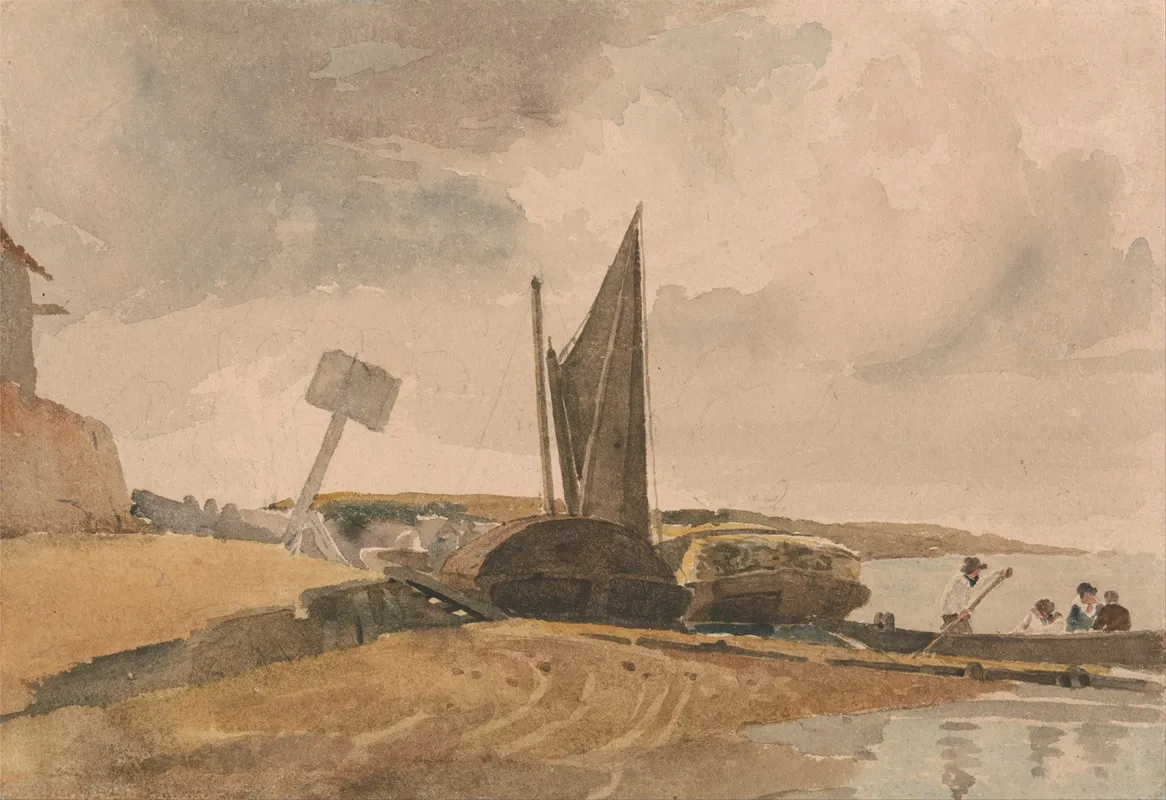 Low Tide Boat Landing