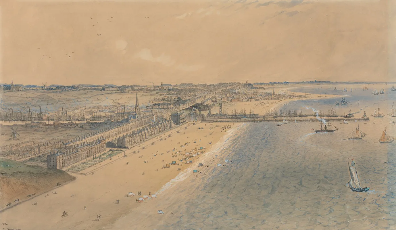 Lowestoft Wall Art by Edward Hull - High-Resolution Digital Print