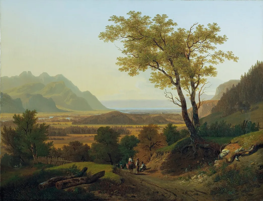 Lowlands With Lake Geneva