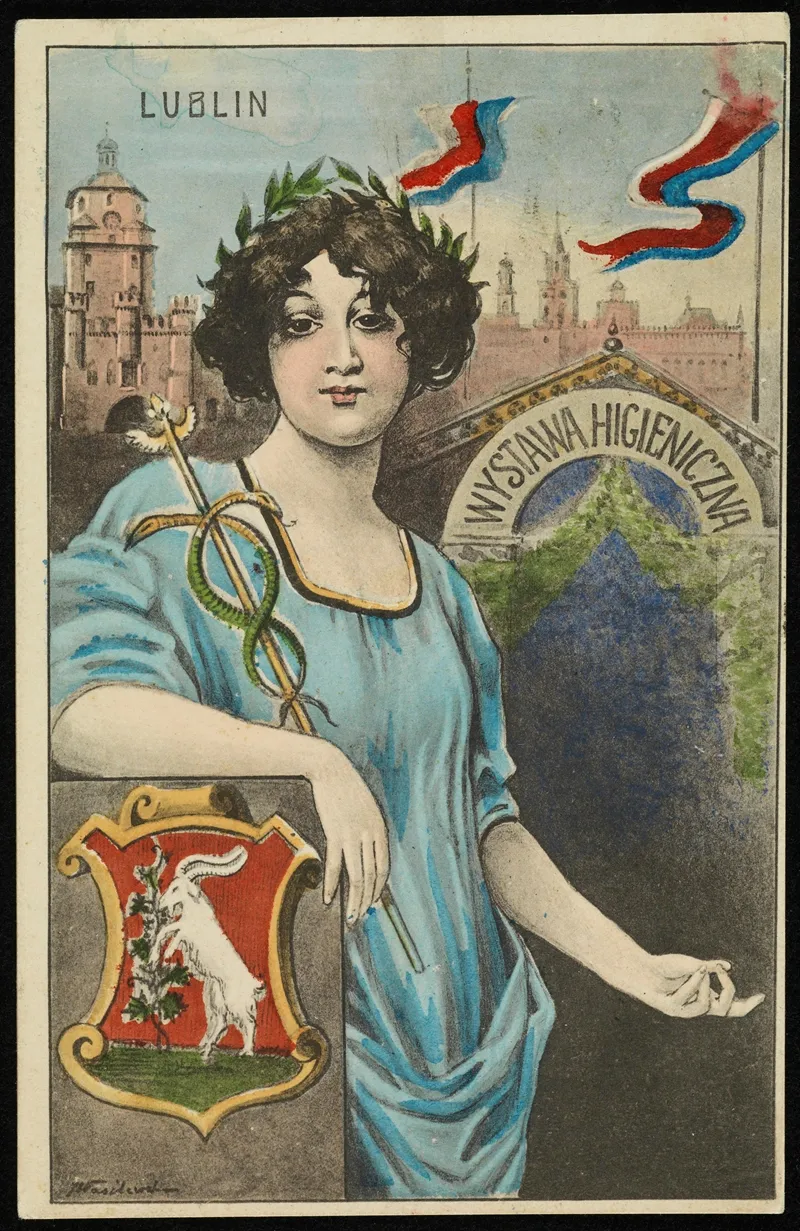 Lublin Wystawa Higieniczna Wall Art by J. Ślusarki - High-Resolution Digital Print