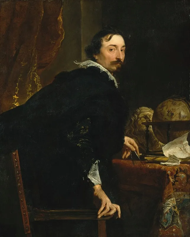 Lucas Van Uffel Died 1637 Wall Art by Anthony van Dyck - High-Resolution Digital Print