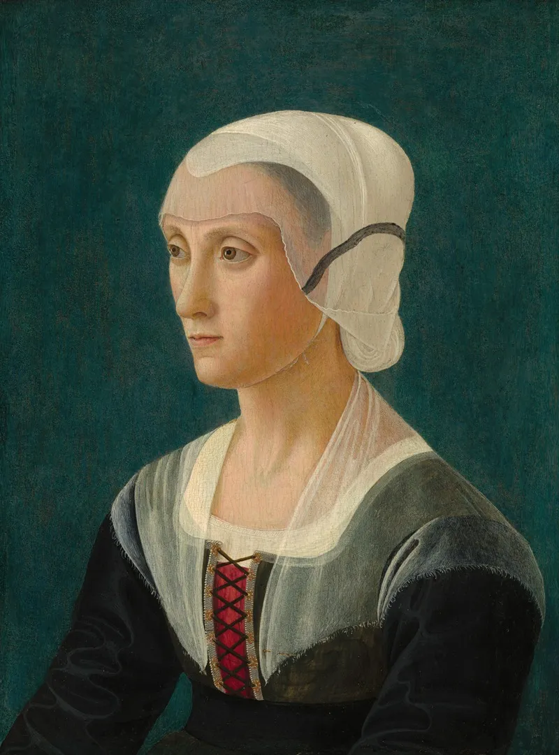 Lucrezia Tornabuoni Wall Art by Domenico Ghirlandaio - High-Resolution Digital Print