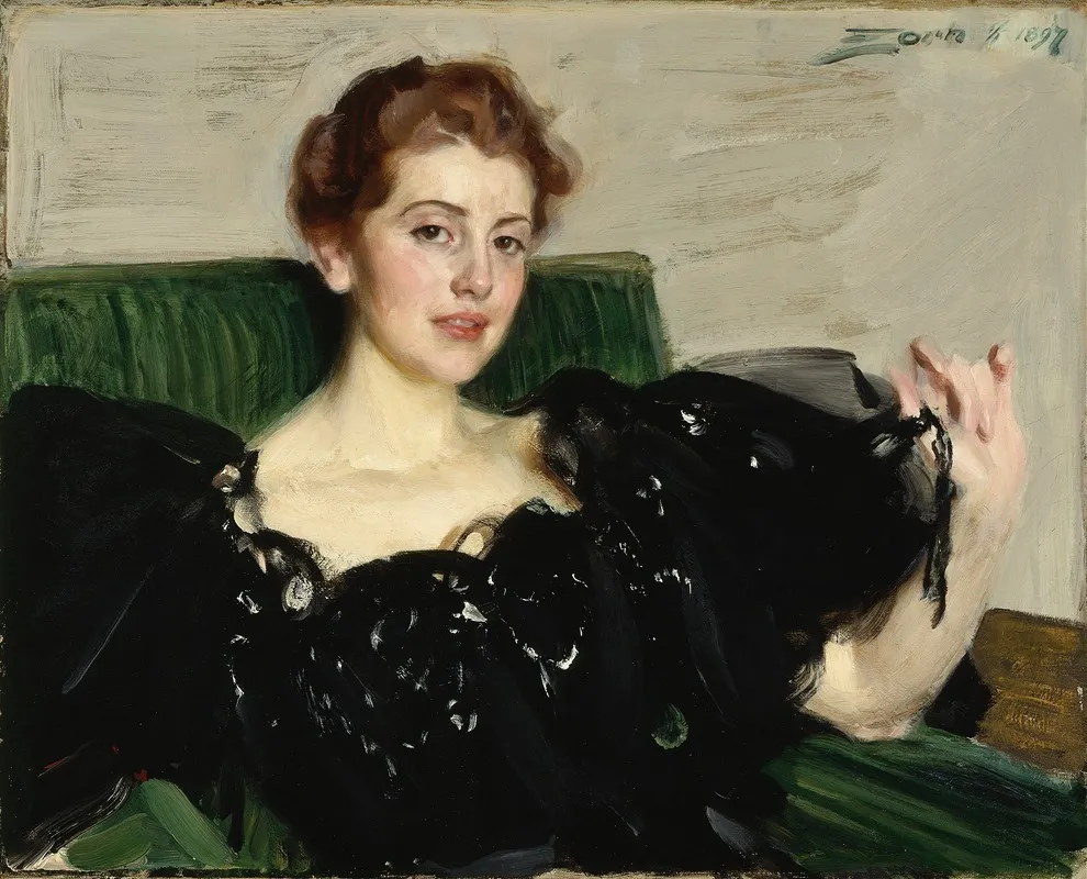 Lucy Turner Joy Wall Art by Anders Zorn - High-Resolution Digital Print