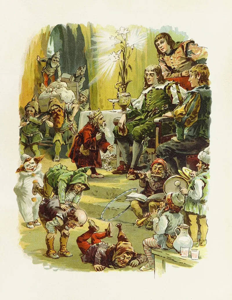 Ludwig Bechsteins Neues Marchenbuch Pl 3 Wall Art by Ludwig Bechstein - High-Resolution Digital Print