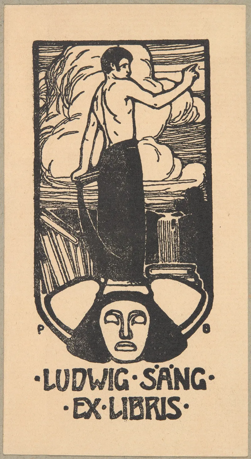Ludwig Sang Ekslibris