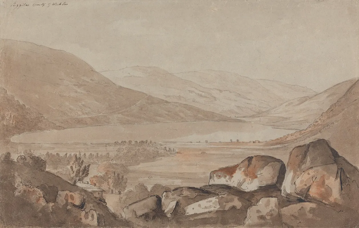 Luggila County Of Wicklow Wall Art by John Renton - High-Resolution Digital Print