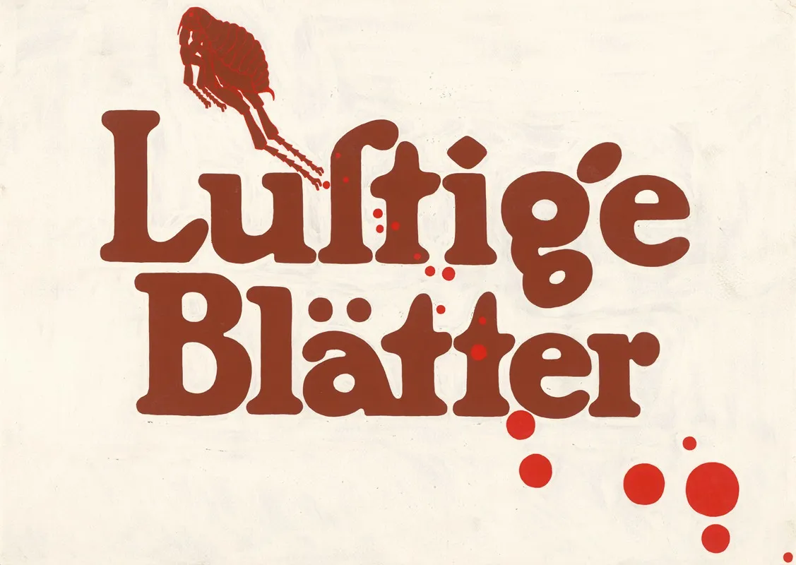 Lustige Blatter 2 Wall Art by Julius Klinger - High-Resolution Digital Print