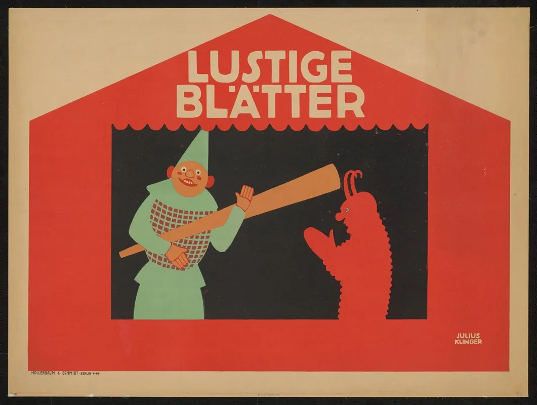 Lustige Blatter 3 Wall Art by Julius Klinger - High-Resolution Digital Print