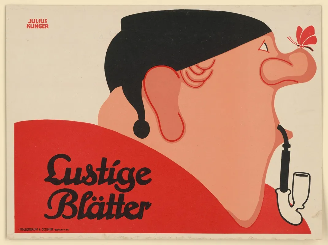Lustige Blatter 7 Wall Art by Julius Klinger - High-Resolution Digital Print