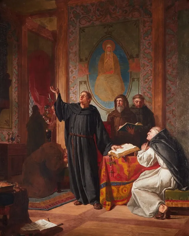 Luthers Vow Wall Art by Edwin White - High-Resolution Digital Print