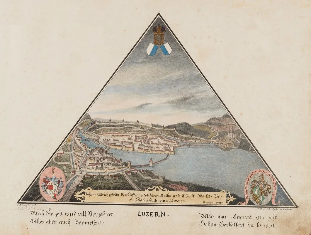 Luzern 3 Wall Art by Jakob Schwegler - High-Resolution Digital Print