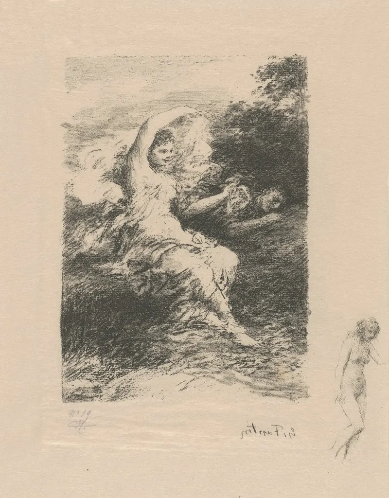 Lyde 2 Wall Art by Henri Fantin-Latour - High-Resolution Digital Print