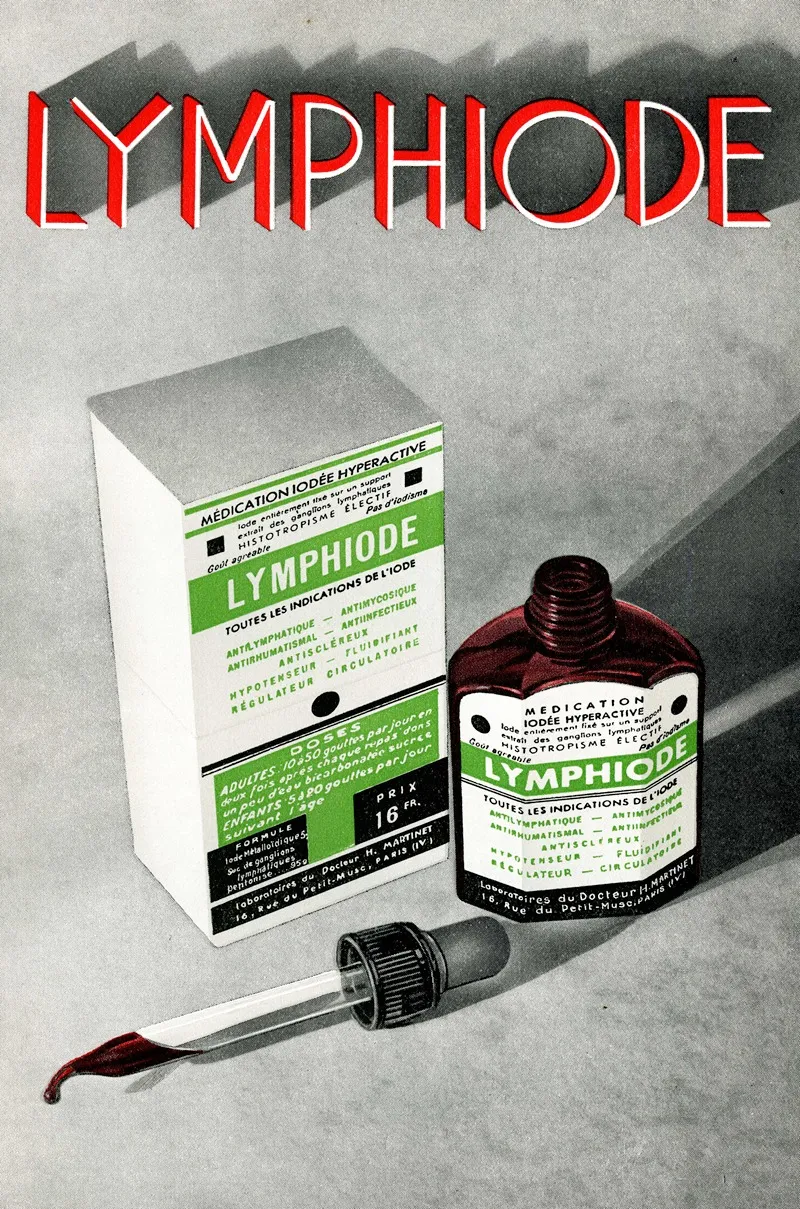 Lymphiode Wall Art by Laboratoires du docteur H. Martinet - High-Resolution Digital Print
