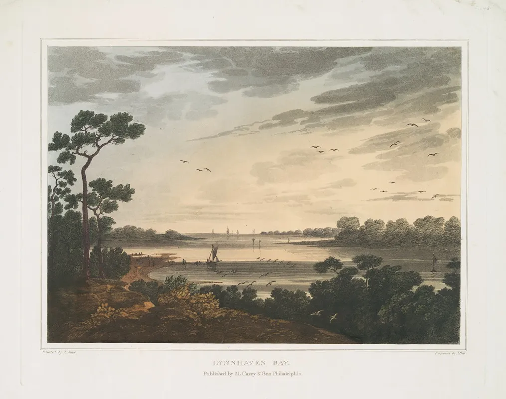 Lynnhaven Bay Virginia Wall Art by Joshua Shaw - High-Resolution Digital Print