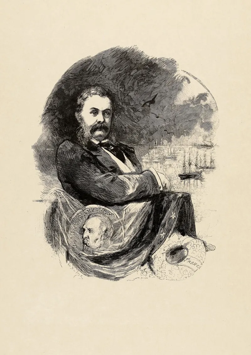 M Chester Arthur President De La Republique Des Etats Unis Wall Art by Edmond Morin - High-Resolution Digital Print