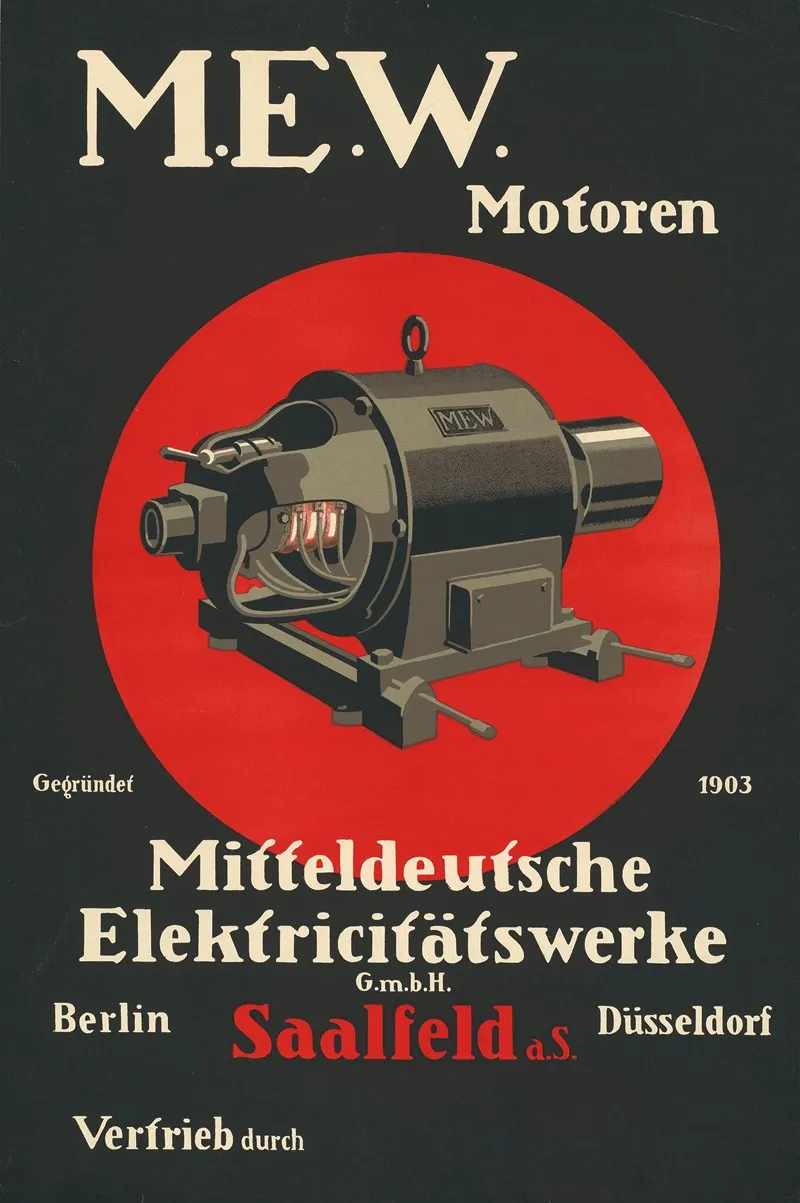 M E W Motoren Mitteldeutsche Elektrizitatswerke Gmbh