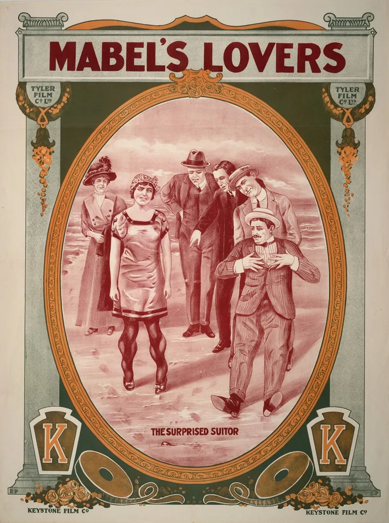 Mabels Lovers The Suprised Suitor Wall Art by Anonymous - High-Resolution Digital Print